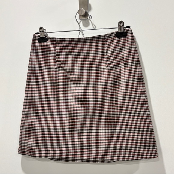 Checkered Mini Pencil Skirt Size 6 - Picture 1 of 7